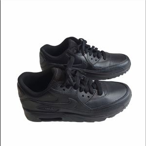 Nike Air Max 90 Kids 5.5Y Women 7.5 BLACK